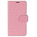 Galaxy S6 Edge Wallet Case - Pink Leather [Magnetic Stand] - Horizontal Flip Cover with Credit Card Slots - Fits Best for Samsung Galaxy Edge S6 - Great for Gilrs, Women and Kids