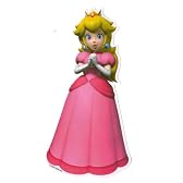 ゲーム『スーパーマリオブラザーズ』《ピーチ姫》ダイカットステッカー