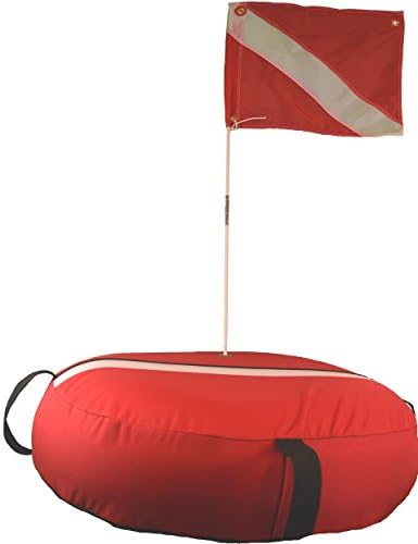 Complete Cordura® Nylon Float Assembly Includes Inner Tube, Diver Down Flag & Staff