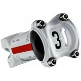 3T アークス チーム ホワイトバージョン (+/-6°) アルミニウム ステム 31.8mm 100mm(ST-3T-047)