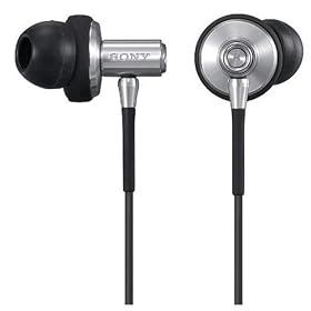 Sony Ultimate MDR EX90LP headphones with wide dynamic range