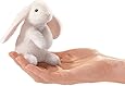 Folkmanis Mini Lop Earred Rabbit Finger Puppet