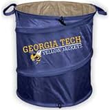 Georgia Tech Yellowjackets NCAA Collapsible Trash Can by Logo Chair