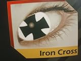 XtremeEyez 3 Months Wear Contact Lenses With Free 60ml Solution & Free Lense Case - Iron Cross