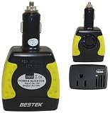 PROMOTION! BESTEK car power inverter car charger laptop adapter 150Watt 12v dc to ac 110V notebook adapter usb charger notebook laptop charger cellphone iphone ipod ipad blackberry psp nds lg htc samsung mp3 digital camera DV charger for cars MRI1511U-2
