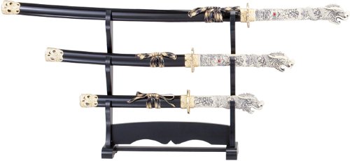 Bladesusa c-003/4 samurai katana sword set 3 piece 42-i…