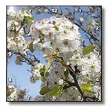 Branches Zen Flowering Tree Flowers - 10x10 Wall Clock
