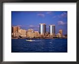 dubai creek Dubai Creek Looking Across to Deira, Dubai, United Arab Emirates Framed Art Poster Print by Setchfield Neil, 22x18