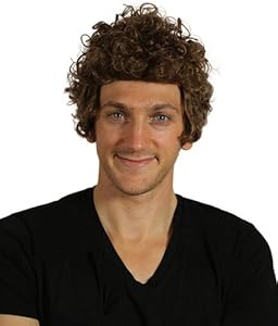 My Costume Wigs Men's Bob Dylan Wig (Dylan Brown) One Size fits all