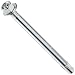 Wej-It Z3860 Bolt Wedge Anchor, Steel, Zinc Plated, Vibration Resistant, Meets ASTM B-633 Specifications, 3/8" Diameter, 6" Length, Pack Of 10