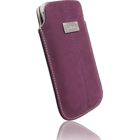 Krusell Luna Mobile Pouch XXL Plum Plum Nubuck, 95318