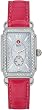 NEW MICHELE DECO PARK DIAMOND STAINLESS STEEL LADIES WATCH MWW06M000008
