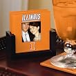 Art Glass Coaster Set-Illinois