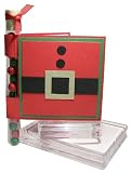 Santa Suit Test Tube Gift Card Holder Tutorial