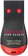 SanDisk SDDR-121-A11M MobileMate Micro Memory Card Reader (Red/Black)