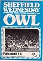 Sheffield Wednesday v Portsmouth Official Match Day Programme (Saturday, 4th September 1976)