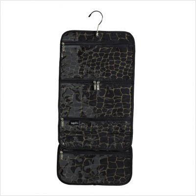 Hanging Cosmetic Bagg Crinkle Nylon in Giraffe Dark Olive on Travel Gear Bag Travel Gear Bag Hanging Cosmetic Bagg Crinkle Nylon in Giraffe Dark Olive