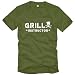 Produkt-Bild: GRILL INSTRUCTOR T-Shirt - Gr. S M L XL XXL - Die Geschenkidee f&uuml;r den Grillgott