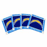 NHL San Diego Chargers 4 Pack Ceramic Coasters