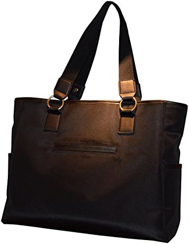 Ultimate Work Tote, Hunton Business Women's Laptop Tote Bag With Padded Compartment For 14.5" Computer - Black