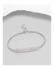 CZ Bracelet In 92.5 Sterling Silver