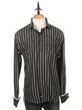 ENGLISH LAUNDRY SALFORDSHIRE IN GREY/BLACK STRIPES