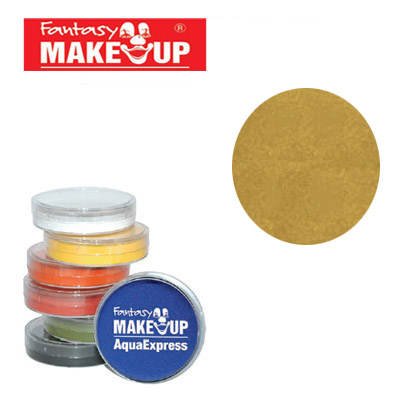 Party Discount Fantasy 37012 - Aqua Make Up Express 15 g, gold