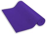 Bean Products Yoga Mat 14 Extra Thick High Density 72 Length Clean PVC TM Phthalate Free PER Purple Bean Products Yoga Mat 14 Extra Thick High Density 72 Length Clean PVC TM Phthalate Free PER Purple