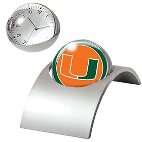 Click here to buy Miami Hurricanes NCAA Spinning Clock.