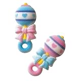 Lucks Dec-Ons Baby Rattle, 70 pk