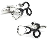 Medical Stethoscope Cufflinks