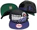 Toronto Raptors Black/Purple Two Tone Snapback Adjustable Plastic Snap Back Hat / Cap
