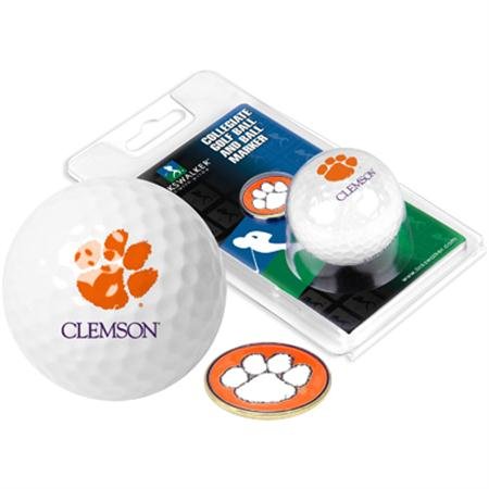 Clemson Tigers Ncaa Collegiate Logo Golf Ball Ball Marker