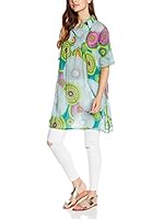 HHG Vestido Camisero (Verde Agua)