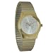 Mens Gold Automatic Braille Watch with Gold Expansion Band
