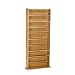 Hardwood DVD/CD Wall Unit
