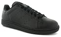 Adidas "Stan Smith" Mens Leather Upper Classic Tennis Shoe - Black
