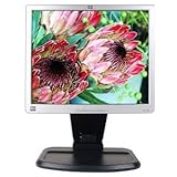 17" HP 1740 DVI Rotating LCD Monitor w/USB Hub (Silver/Black) - Rotates to  ....