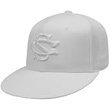 NCAA Zephyr South Carolina Gamecocks White Absolute 32/5 Fitted Hat (6 7/8)