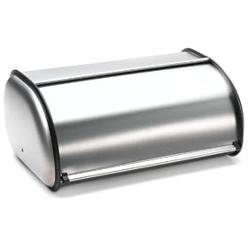 Prime Pacific Stainless Steel Bread Box, Brushed by Cook's Corner