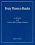 Every Person as a Reader: An Alternative to the California Task Force Report on Reading
