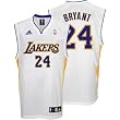 Kobe Bryant Jersey: adidas White Replica #24 Los Angeles Lakers Jersey
