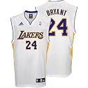 Kobe Bryant Jersey: adidas White Replica #24 Los Angeles Lakers Jersey