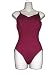 Revolution Adult Burgundy Pinch Front Adjustable Strap Camisole Leotard Ladies XS Petite 2-4