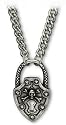 Deathlock Alchemy Gothic Padlock Necklace