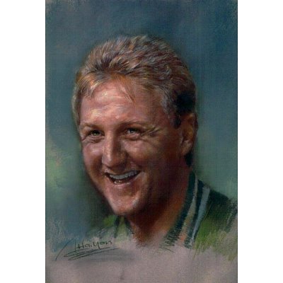 Larry Bird Boston Celtics NBA basketball poster Indiana - 11x17