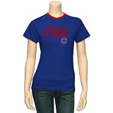 Majestic Chicago Cubs Ladies Royal Blue Girlfriend T-shirt