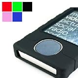 Silicone Skin for Microsoft Zune 80 Gb Digital Media Player Black (2nd Generation) + Armband + Screen Protector Kit (7 Color Available)