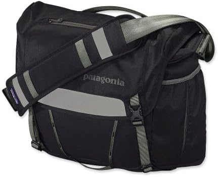 Black Patagonia Half Mass Messenger Bag - 915Cu In
