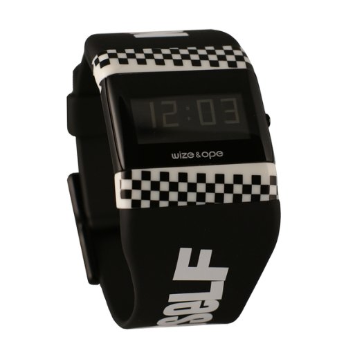 Wize & Ope SK8 No Future Checkerboard Slides Unisex watch #WOSK81